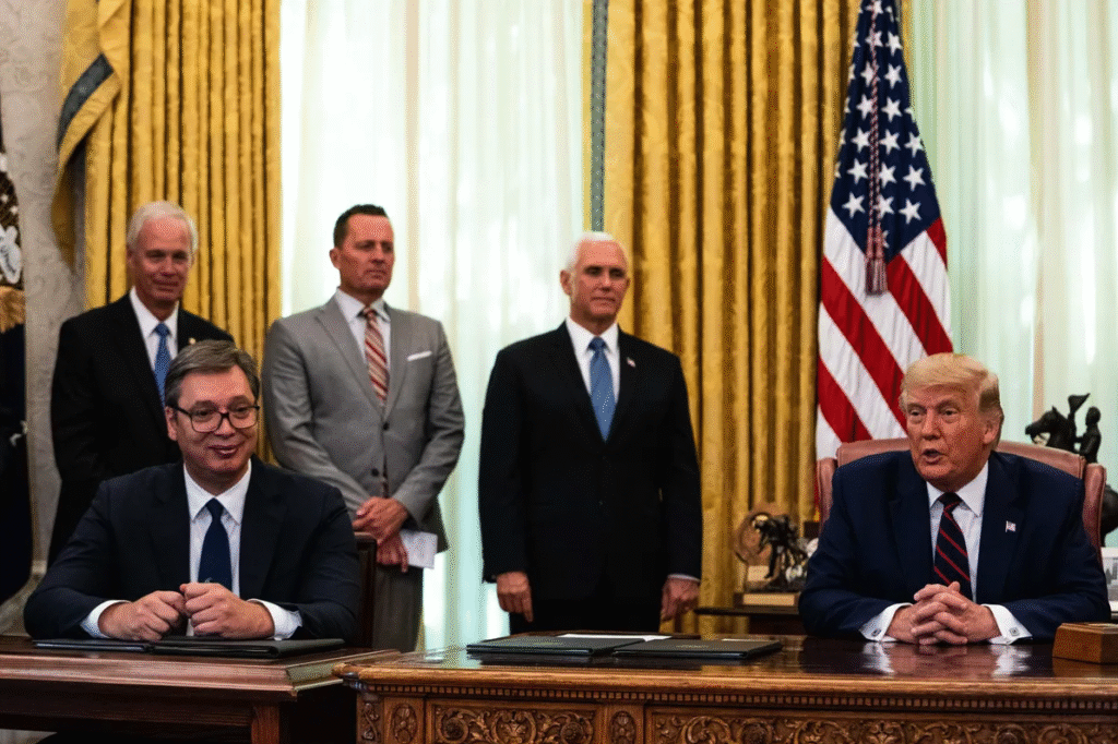 Can Trump’s hotel deal and tariff relief save Serbia’s Vucic from 100,000-strong protests? 17 Can Trump’s hotel deal and tariff relief save Serbia’s Vucic from 100,000-strong protests?