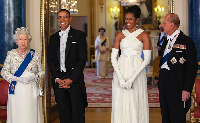 The $50 brooch Queen Elizabeth wore: Obama’s 70-year diplomacy lesson
